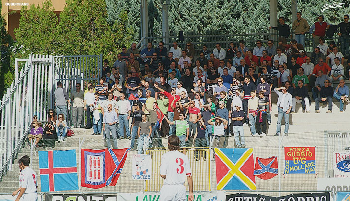 I supporters del Gubbio