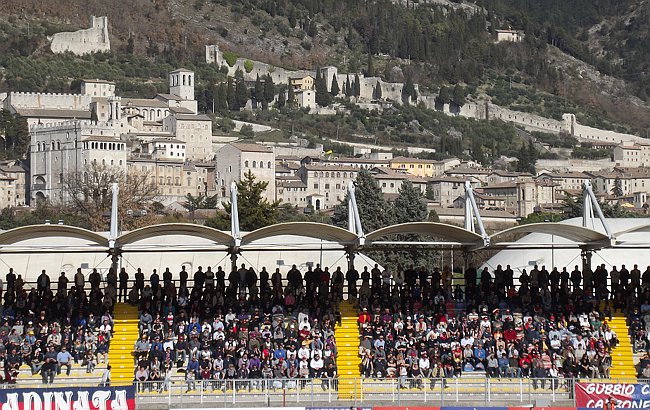 Gubbio, panoramica