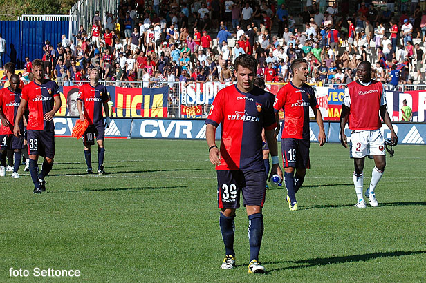 Delusione calciatori Gubbio