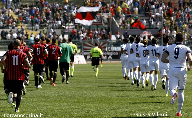 Le squadre in campo