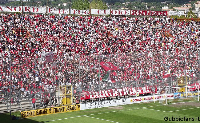 Curva nord Perugia