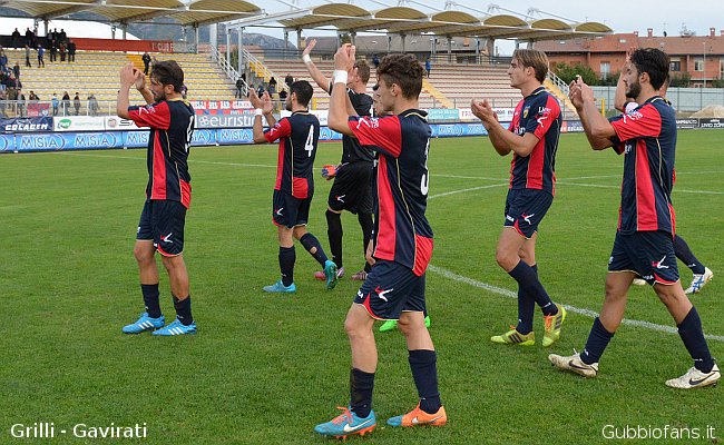 Calciatori a fine gara